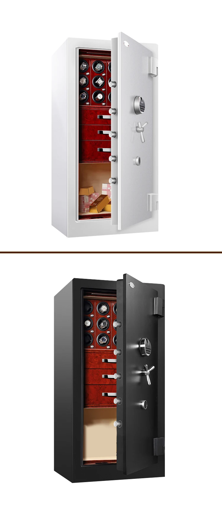 Se48ec27cf8bd49e5bef09d0a6a835539h 2023 New Watch safe Automatic winder anti theft watch winder safe safe box for jewelry