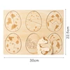 Montessori Dinosaur Mushroom Wooden Puzzles Life Cycle Toy Plant Growth Cycle Science Teaching Aids Learning Education Toys Gift 6