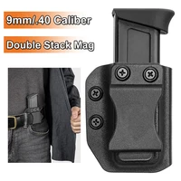 Tactical IWB/OWB Magazine Holster Universal Mag Carrier Holders for 9mm/.40 Caliber Magazine Holster for Waistband Conceal Carry 1