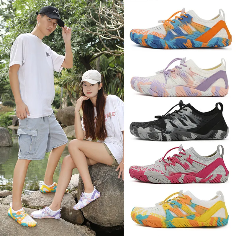 Quick-dry Aqua Shoes Men Women Water Shoes Gym Footwear Breathable Beach Sneakers Outdoor Non-Slip Swimming Wading