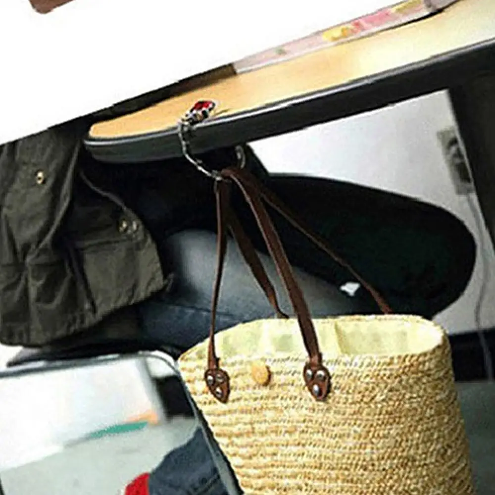 1Pcs Crystal Alloy Purse Handbag Bag Round Metal Hanger Hook Holder Unique  Folding Portable Butterfly Pattern Fashion Table Hook