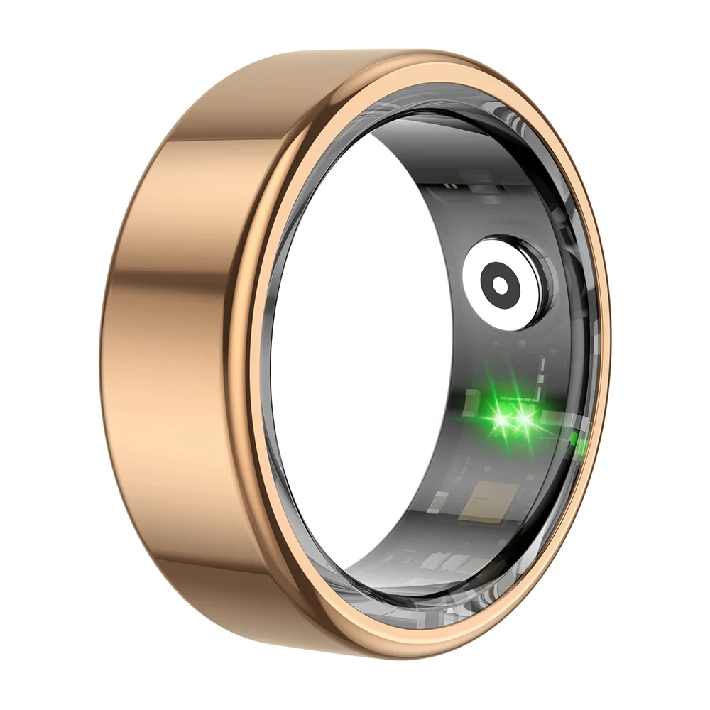 Titanium Steel Smart Ring – Durable, Health Monitoring, Waterproof, Multi-Sport Features