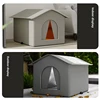 Cat House Weatherproof Safe Outside Winter Warm Pet Sleeping Bed Outdoor Foldable Small Dog Puppy Supply Universal Four Seasons 3