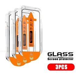 Moto G57 Tempered Glass Screen Protector - 9H HD Full Cover, Dust - Free, Ultra Durable - Motorola Moto G57 (3 Front Glass)
