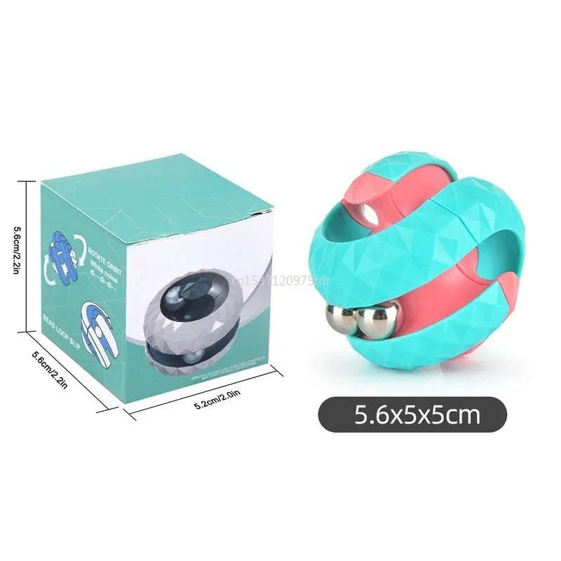 Fidget Toy Sensory Fidget Toy Anti Stress Toy Decompression Toy Children Autism Orbit Ball Cube Anti Stress Sensory Toys Fidget Toys for Kids Fidget Spinner Gifts for Kids