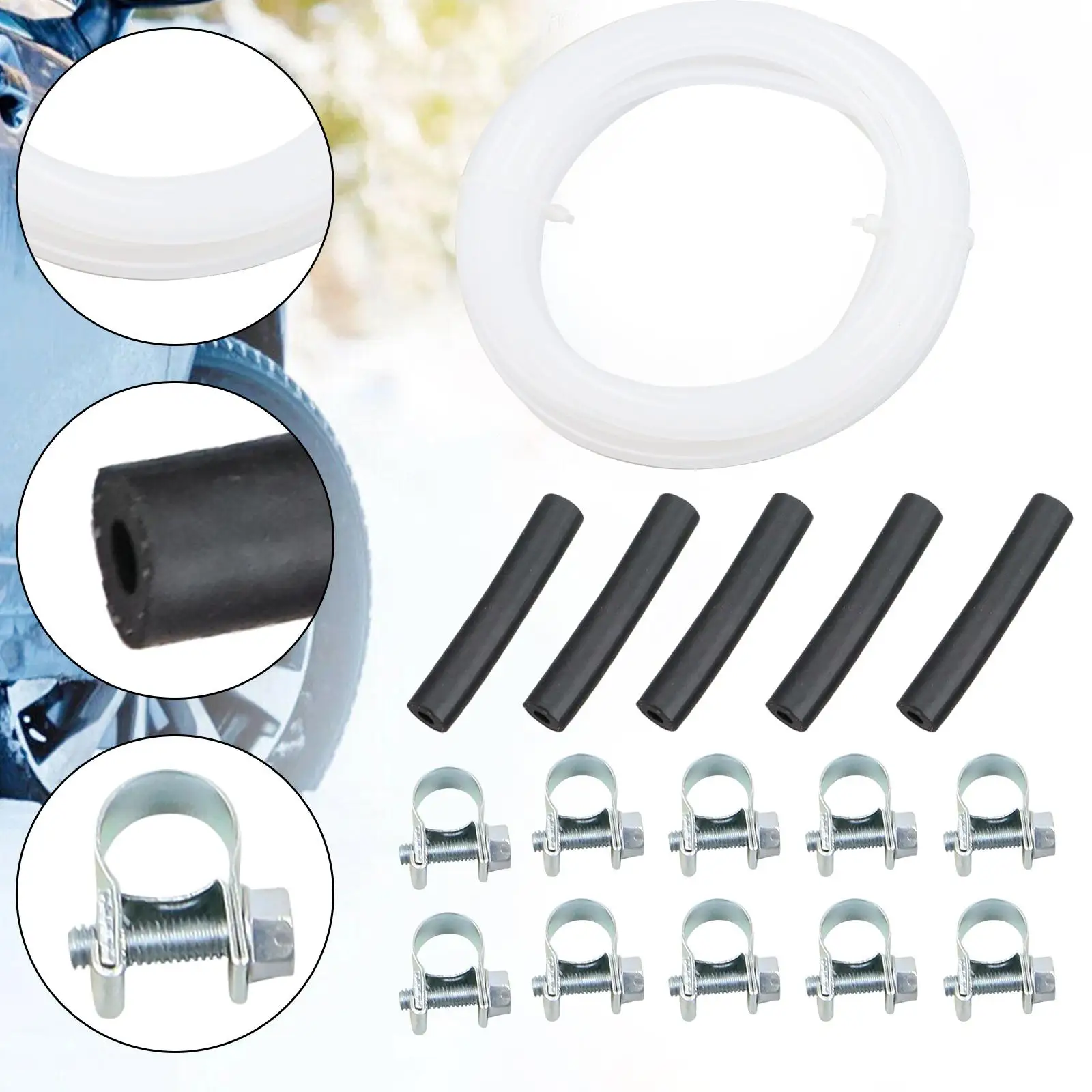 Fuel Tank Standpipe Kit Replaceable Parking Heater Fuel Line Kit Eberspacher Webasto Heater Diesel Tank Hose Clip Kits Fuel Tank Standpipe Kit