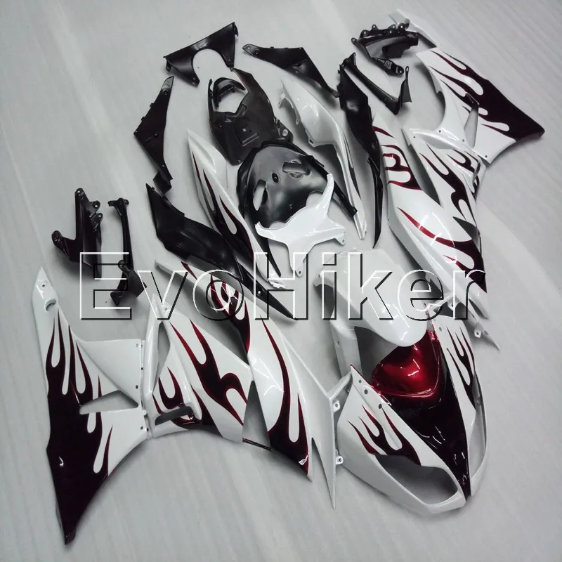 

Корпус обтекателя мотоцикла для ZX6R 2009 2010 2011 2012 красное пламя ZX 6R 09 10 11 12 комплект обтекателей из АБС-пластика литьевая форма