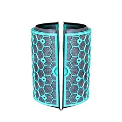 Enhanced HEPA Carbon Filter for Air Purifiers with 360° Two-Stage Filtration System (2Pcs Carbon)
