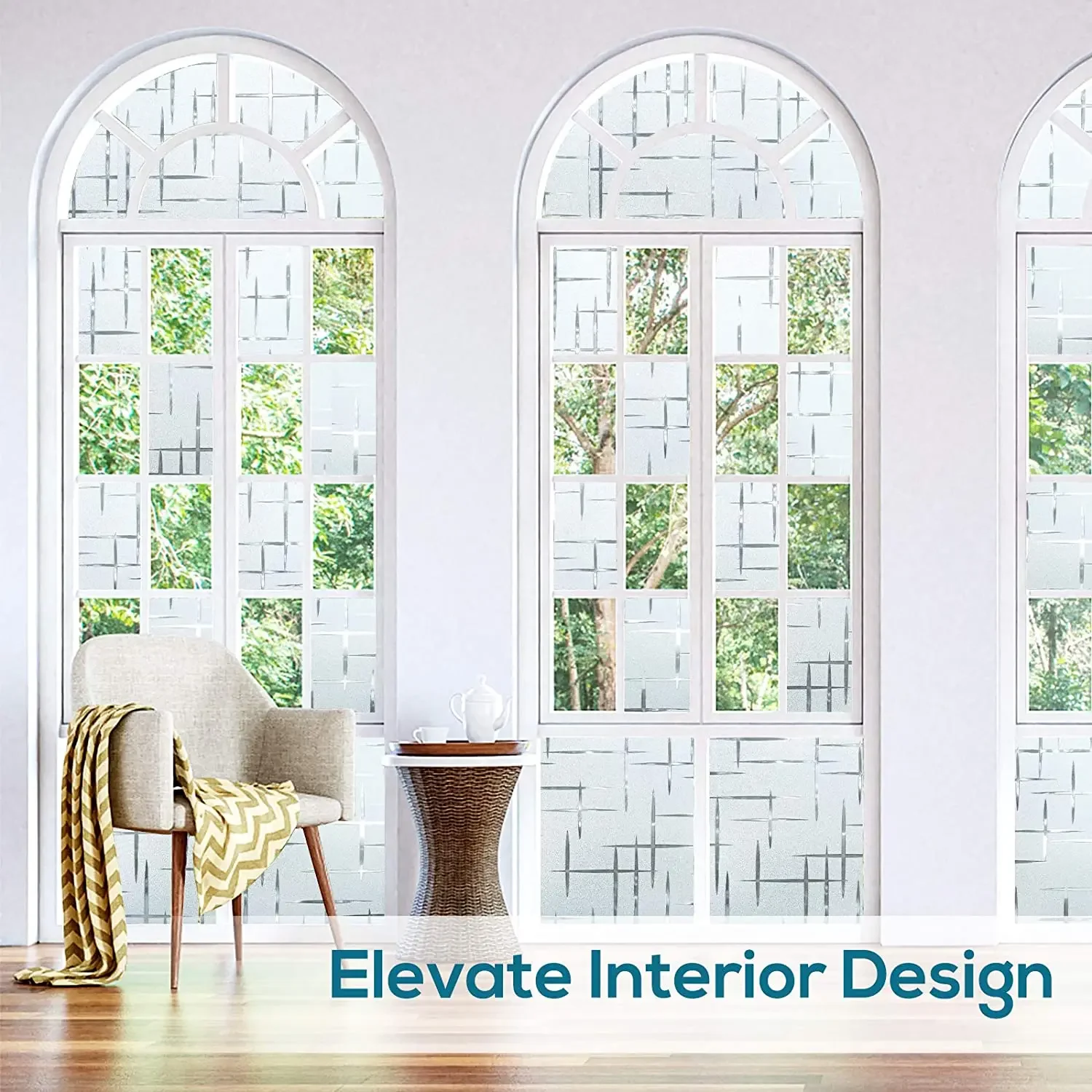 Window Film Window Privacy Film Window Sticker 3D Frosted Window Film Privacy Protection