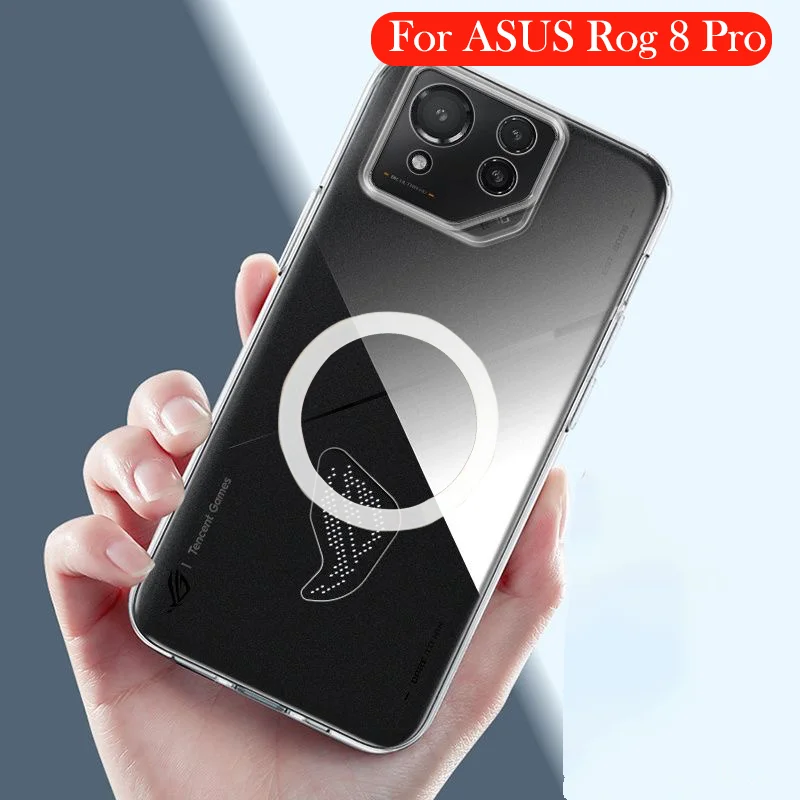 Magnetic Wireless Charging Back Cover Case