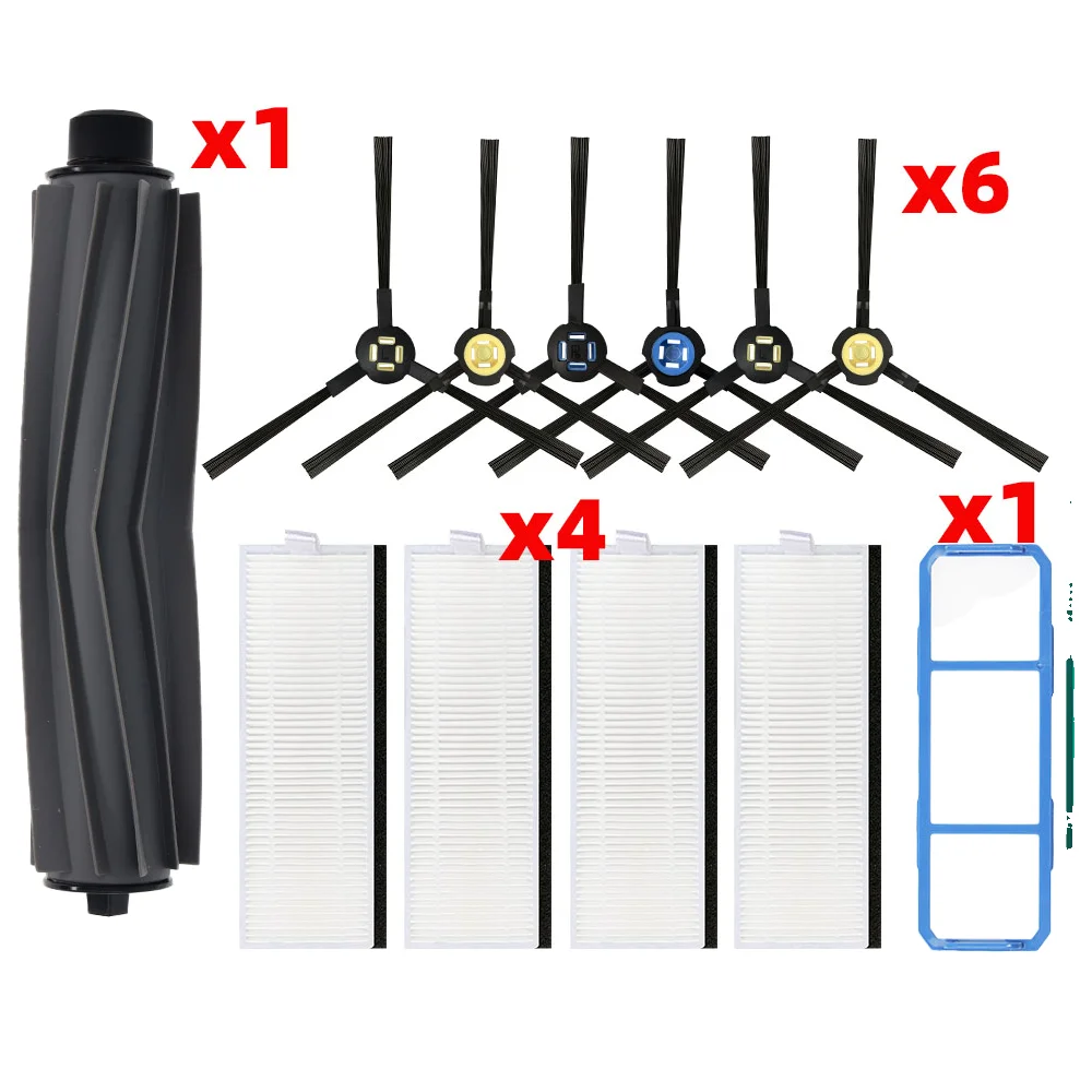 Kit Accessori Ricambio Per Aspirapolvere Robot A7, A9S, V8S, X750, X785, X800, V80, SSR1, SSRA1