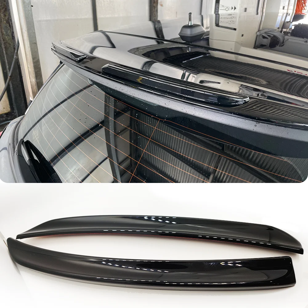 2PCS For MINI COOPER F55 F56 S / JCW Sport Red/Carbon Fiber Rear Wing ...