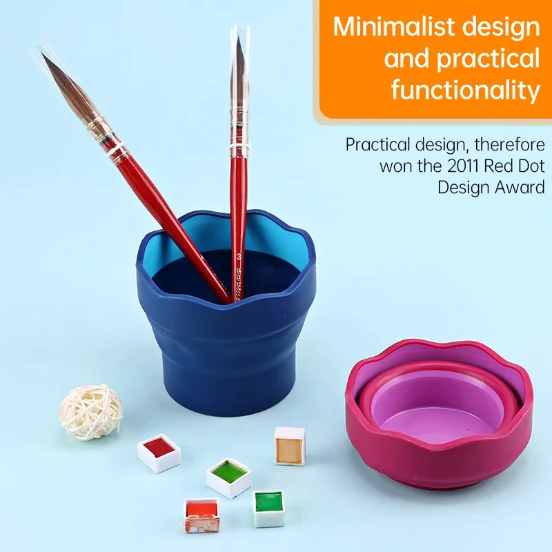 Portable Collapsible Brush Washer 5