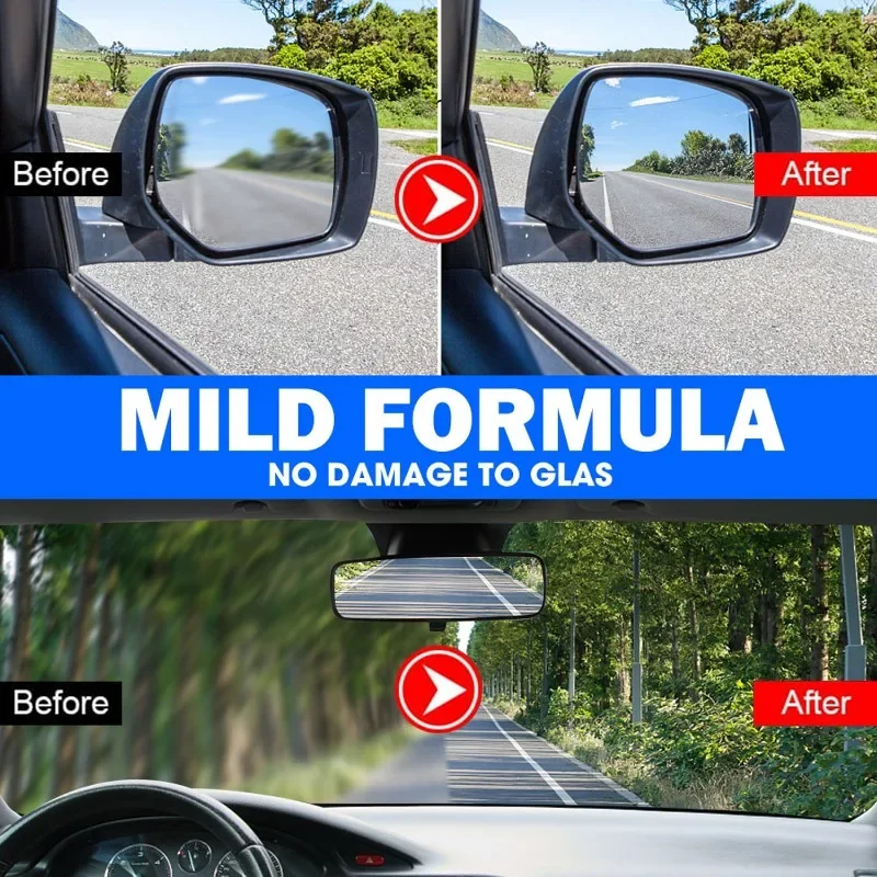 Concentrated Fragrant Windshield Cleaner – 60ml Dirt-Removing Glass Formula