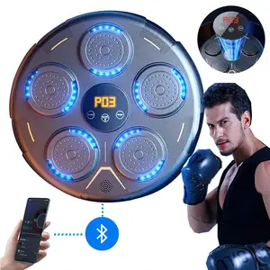 Comprar Bolsa de boxeo de pared con luz LED, fácil de usar, almohadilla de  boxeo, máquina de boxeo musical, gimnasio