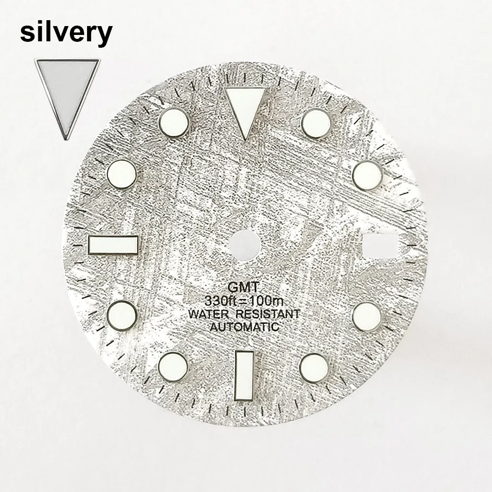 Enhanced GMT Watch Dial Pointer - 28.5mm, Multicolor Options
