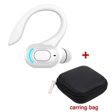  Noise Cancelling Sports Wireless Business Headphones Headset Waterproof Hanging Single Ear Earbuds Bluetooth 5.2 Earphone 