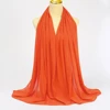 Foulard Hijab en mousseline de soie pour Femme, voile musulman ramadan ,hijab femme musulman,foulard musulmane pour femme, foulard mousseline en Jersey doux de haute qualité hijab islam voile femme musulman,70*180cm