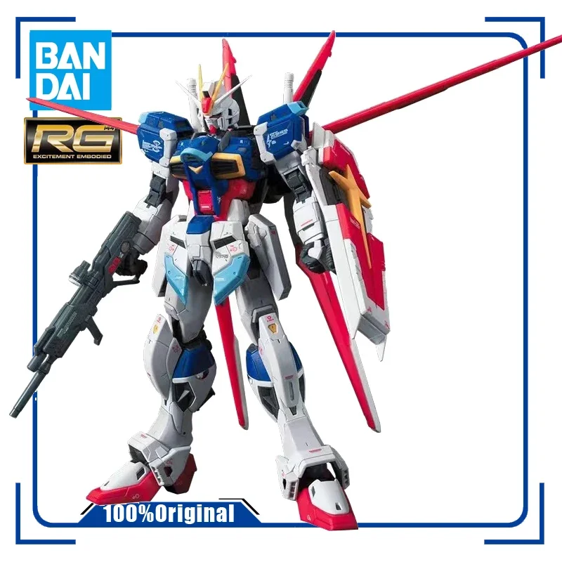 

BANDAI RG 33 1/144 ZGMF-X56S FORCE IMPULSE GUNDAM Assemby Model Kit Action Toy Figures Anime Peripheral Gift for Kids