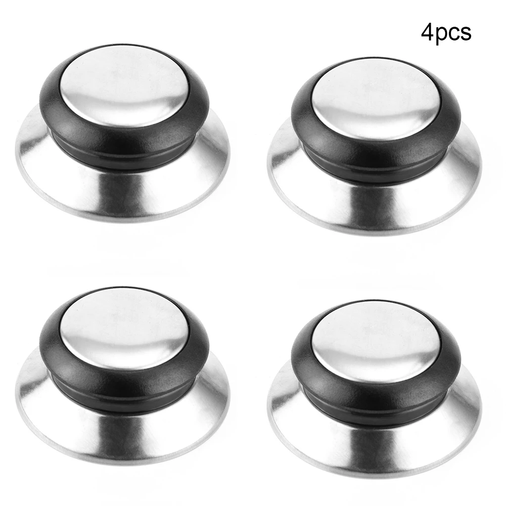 4pcs Kitchen Pot Lid Knobs Caps Universal Cookware Pot Pan Lid Cover