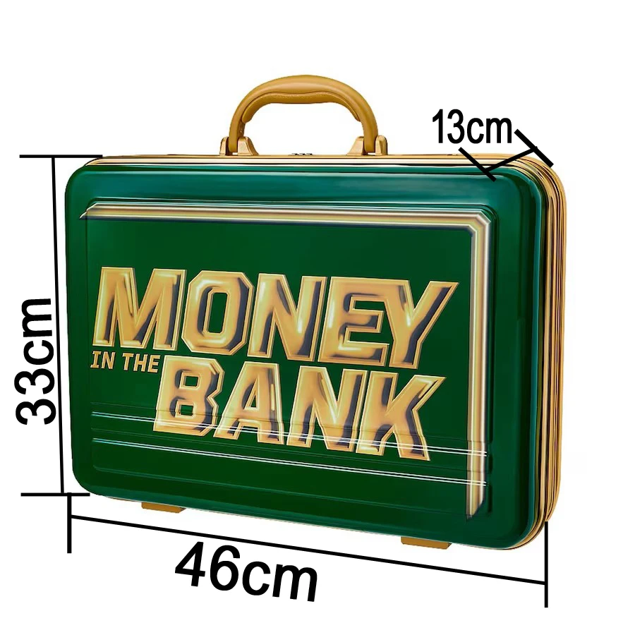 WWE Championship Contract Case Money in The Bank Replica Green