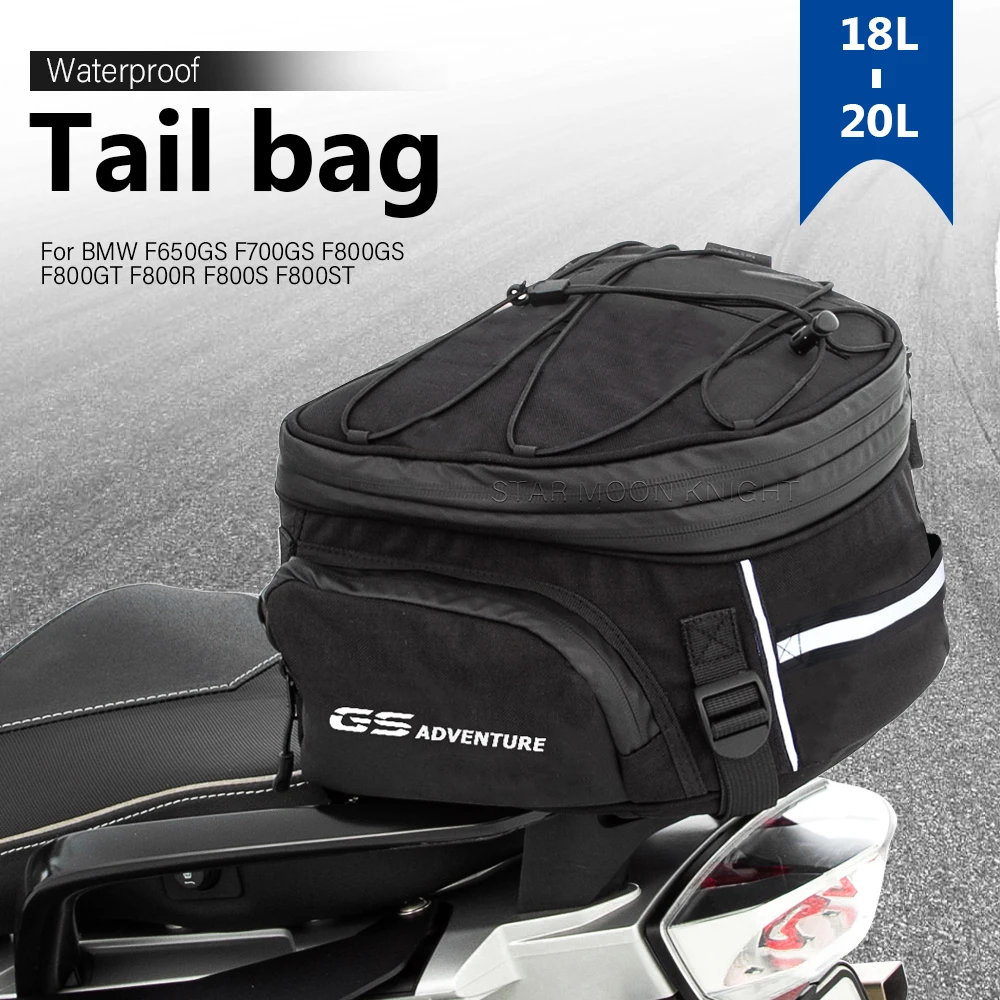 

Motorcycles Tail Bags For BMW F650GS F700GS F800GS ADV F800GT F800R F800S F800ST F 800 GS GT R S Luggage Rack Waterproof Bag