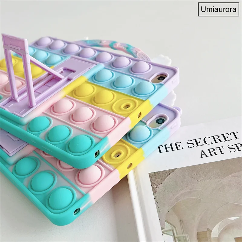 Cartoon Unicorn Silicone Tablet Capa para Samsung