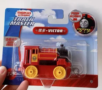 thumbnail image 1 of Thomas and Friends TrackMaster Push Along Metal Engines Toy Train Percy Harold Kevin Figura Modelo Colección Aventuras Regalo para niños, 1 of 5