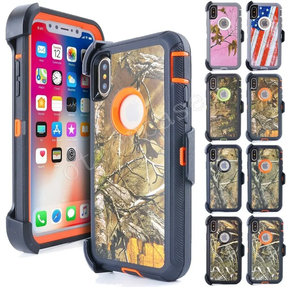 Luxury Heavy Duty Protection Phone Case For Iphone 11 X Xs Max Xr 6 7 8