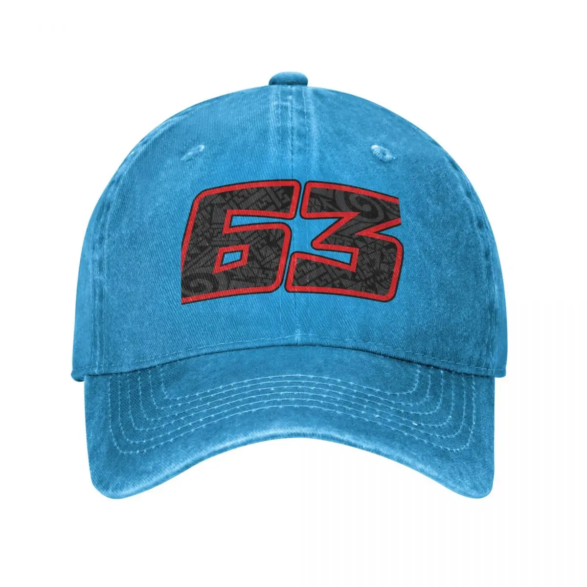 

Francesco Bagnaia Number 63 2022 Baseball Cap Visor Anime Hats For Men Women'S