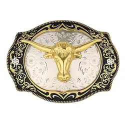 Animal Pattern Belt Buckle Western Cowboy Hunting Belt Accessories