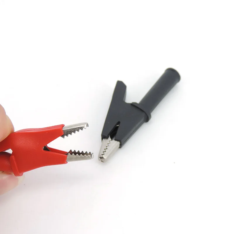 Description Picture 3 of itemCrocodile Alligator Clips With 4mm Socket Banana Jack Test Clamp Wire Clip terminal 30A 2000V