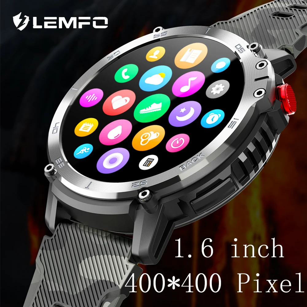 LEMFO Ʈġ ѱ 2023 4G ROM  Bluetooth  C22 ð 400mAh ͸  3 Ʈ ð  Bluetooth   ȭ     ͸ ɹڼ  IP68  smar