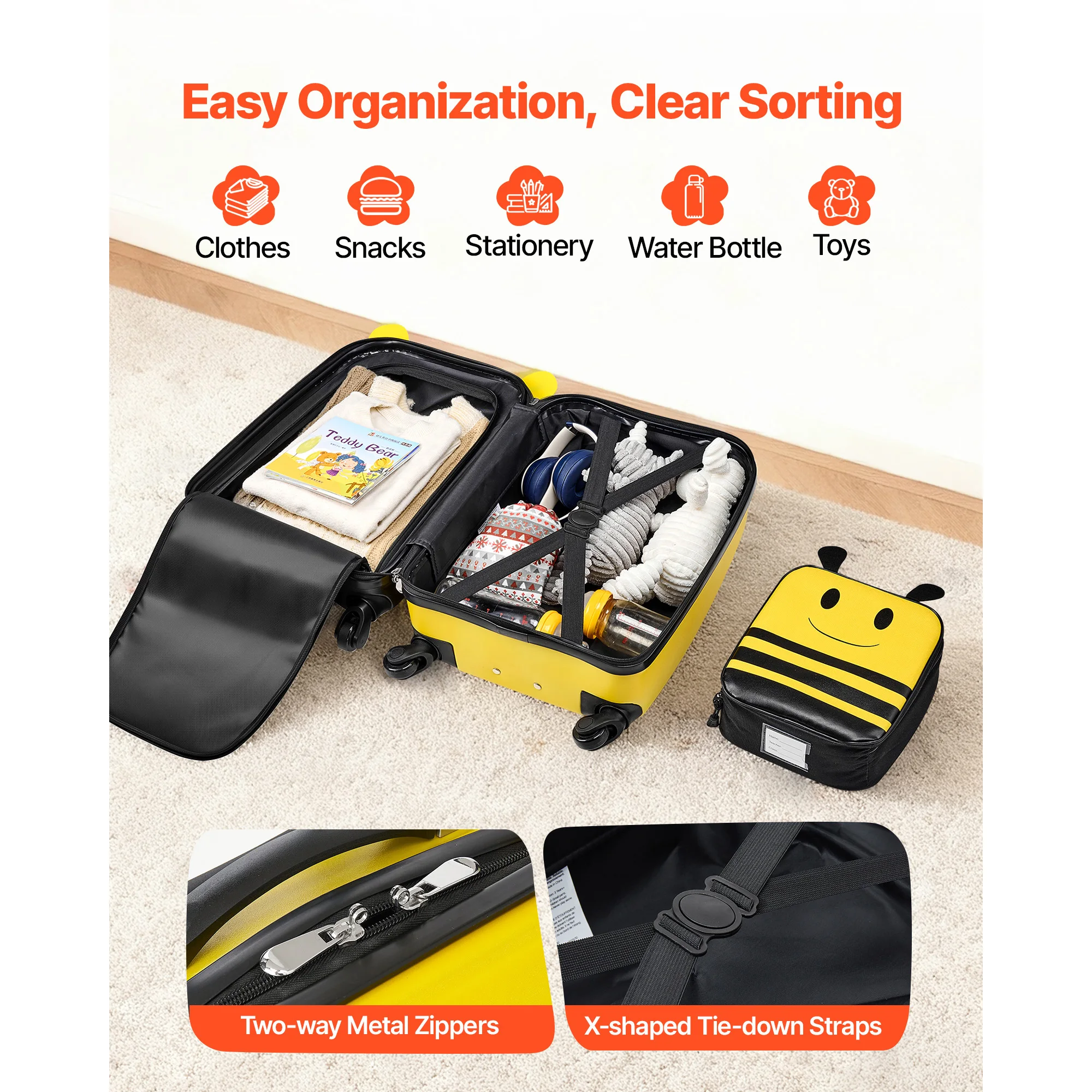 Bumblebee Luggage Set 3