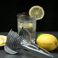 Trancheuse à fruits portative de cuisine-Orange, citron, tomate, pince coupante d'oignon, article de cuisine en alliage d'aluminium 5