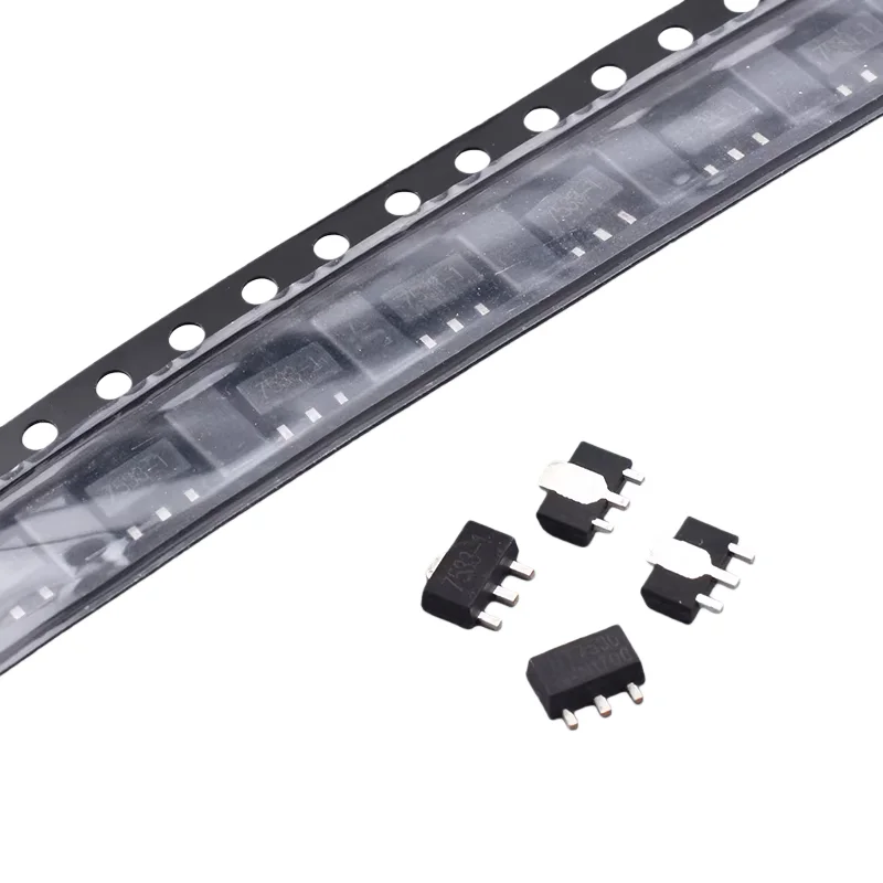 10 Stück Neue HT7533 7530 7536 7550-2 SMT SOT89 Drei-Pin-Spannungsregler-Chip
