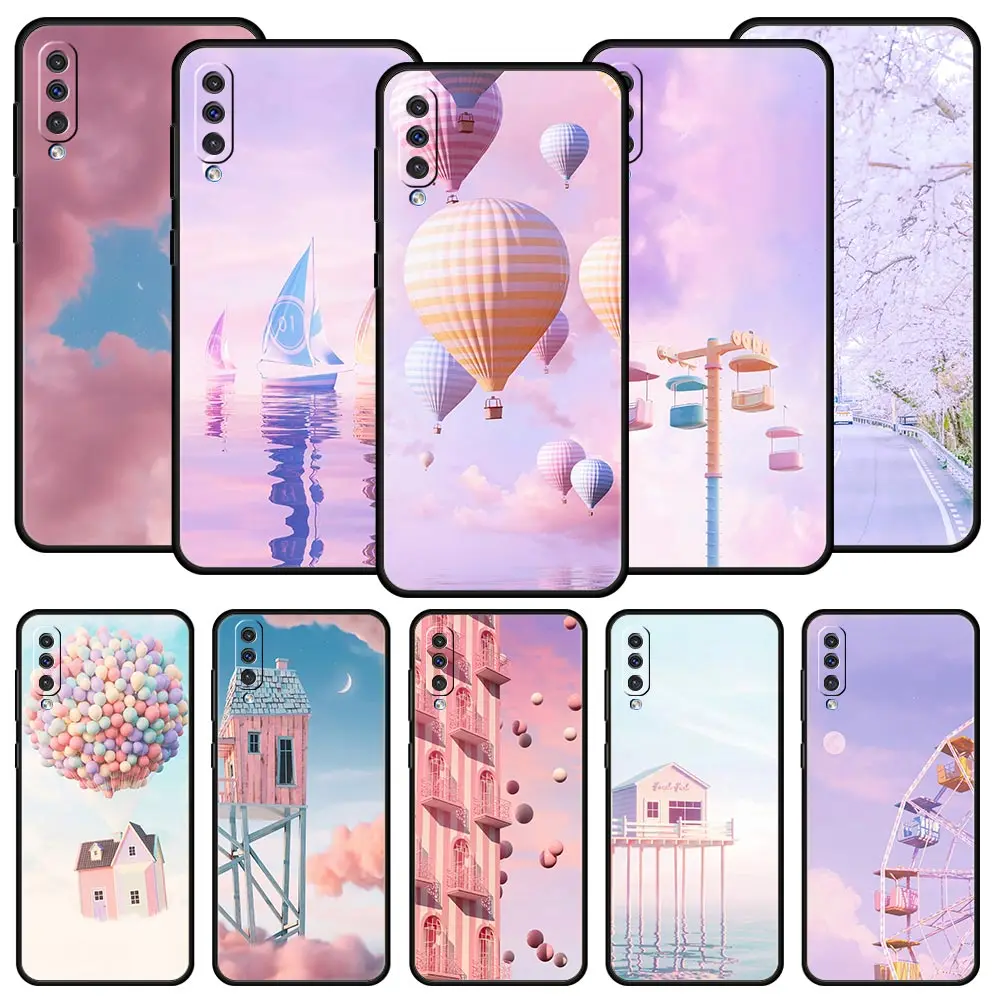 Chic Pretty Pink Artistic Phone Case Cover