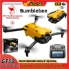 New GT50 Bumblebee Drone Professional 4.5"Screen Brushles Optical Stream Position Quadcopter with Camera FPV WIFI RC 4axis Toy