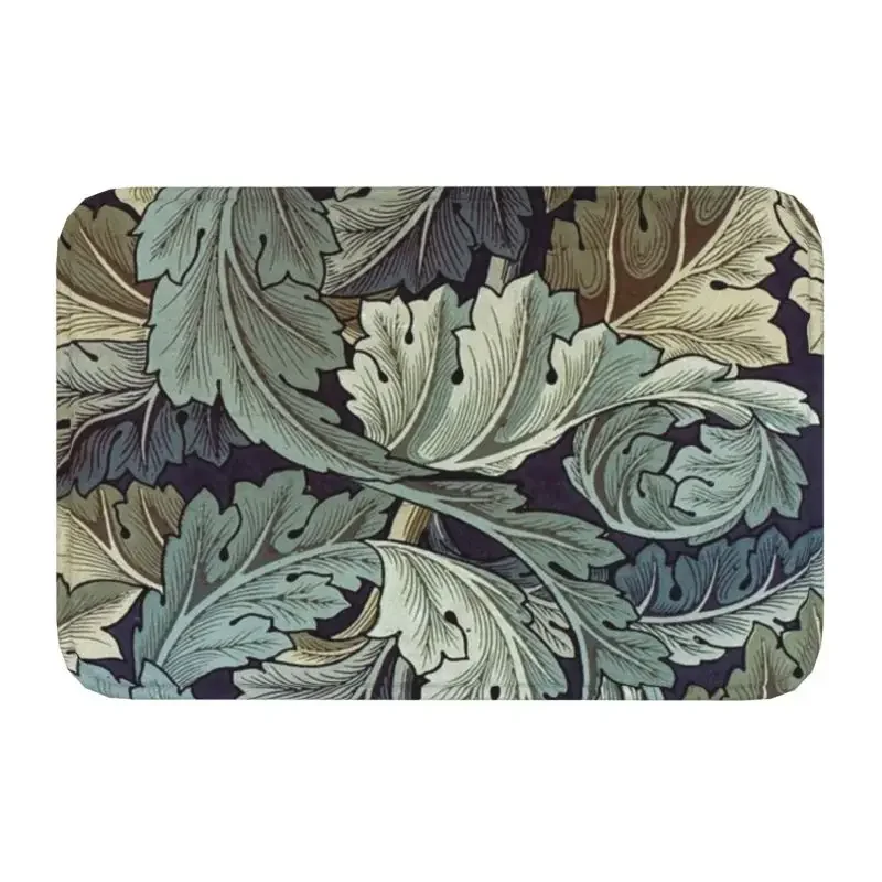 

Acanthus By William Morris Doormat Non-Slip Entrance Bathroom Kitchen Door Floor Mats Textile Pattern Living Room Carpet Rug