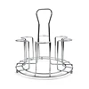 1Pcs Bar Metal Glass Cup Storage Rack for Water Mug Draining Drying Organizer Drain Holder Stand Useful Home Kitchen Supply 5