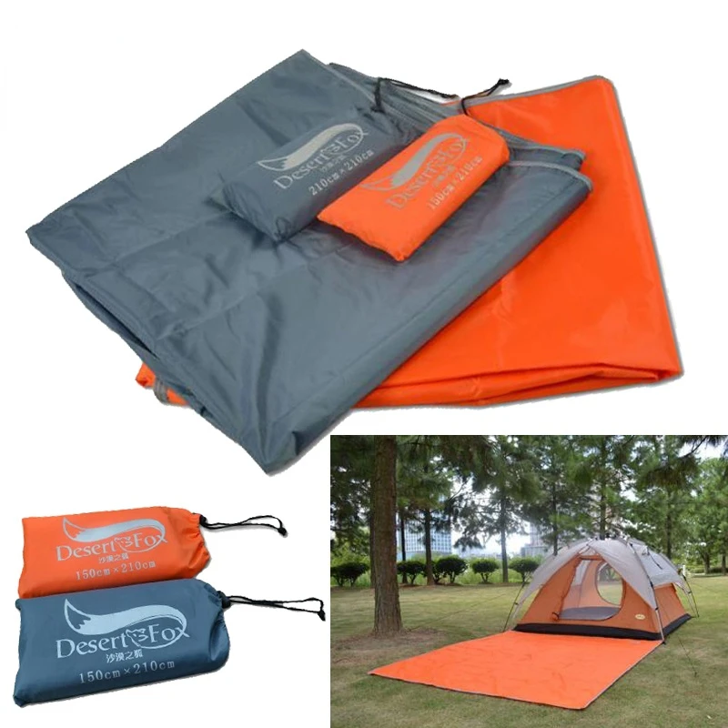 Waterproof Tent Floor Picnic Mat Ultralight Pocket Tent Footprints Beach Tarp with Sack for