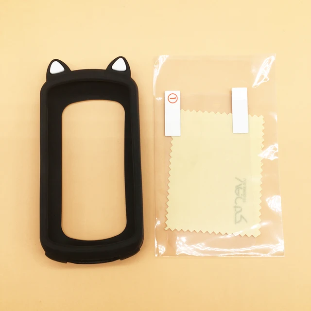 Custodia Silicone Per Garmin Edge 1040 - Cover Protettiva Nero, Antiscivolo - Foto 7