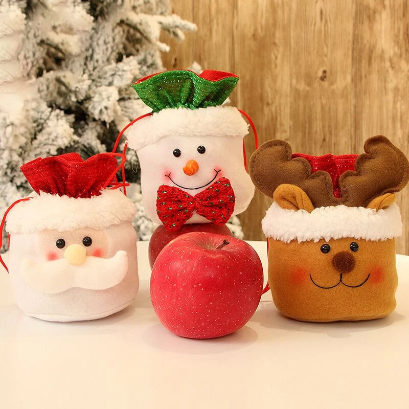 

Christmas Decorations Candy Bags Gift Bags For Holiday Gifts Candy Cookies Party Favors Christmas Tree Decorations