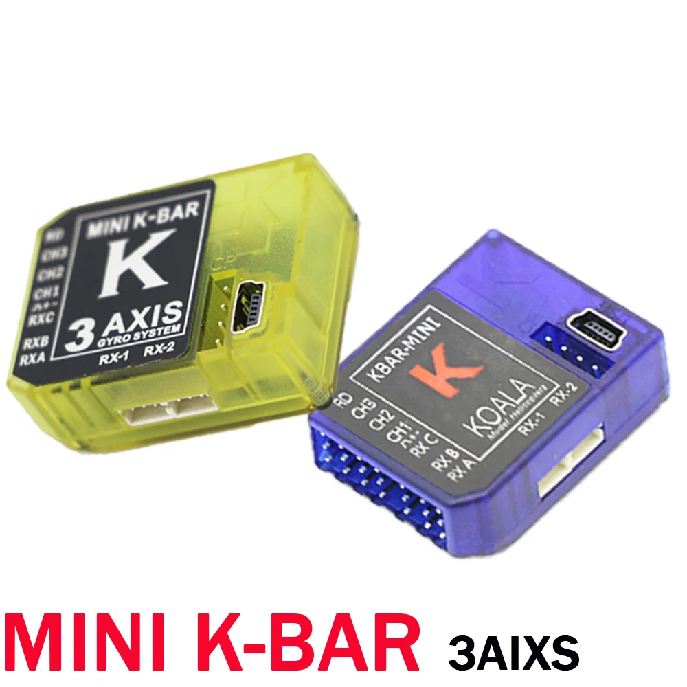 KBARGyroMINIKBARK8ThreeaxisGyroscope3AxisFlybarlessPKVBAR