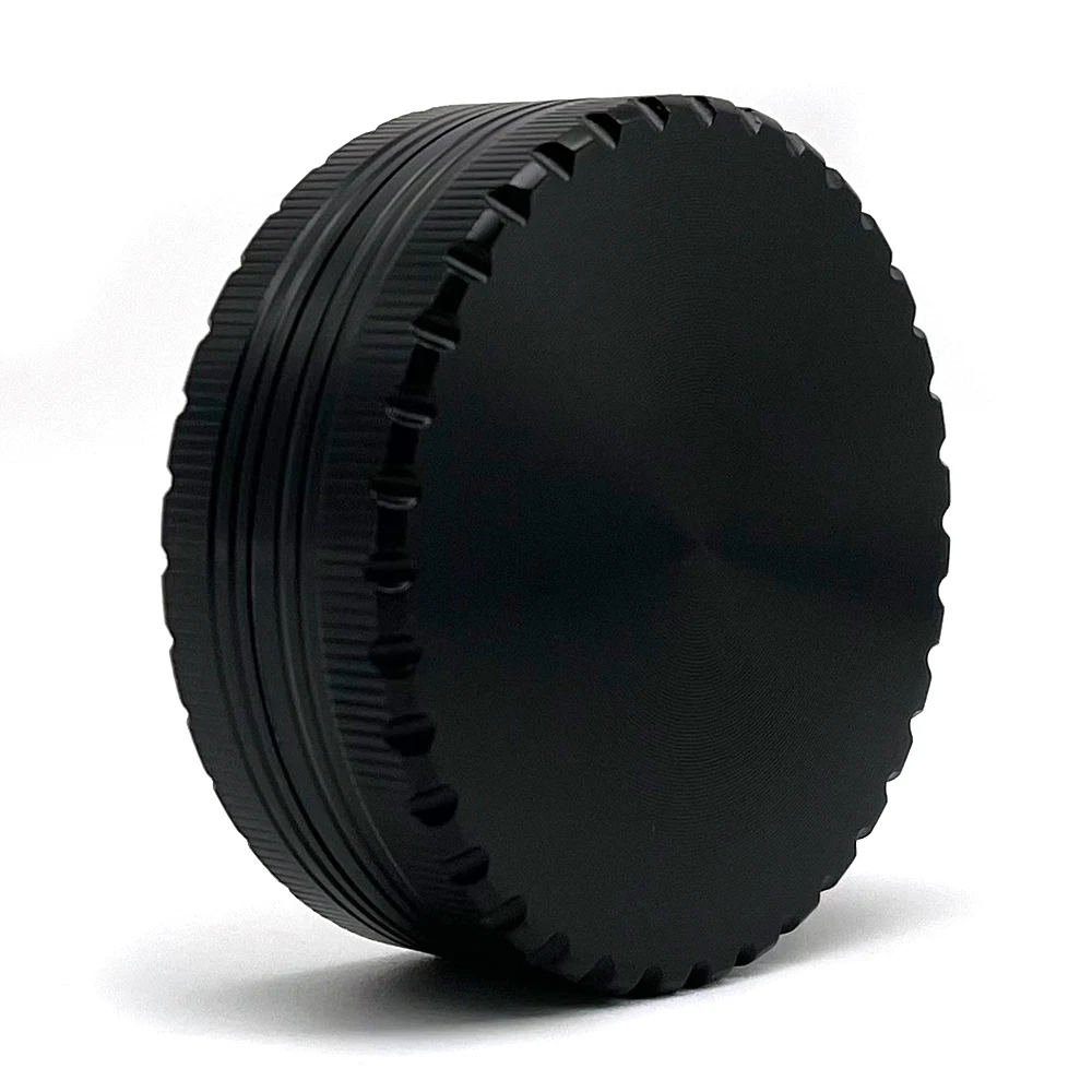 63mm Toothless Tobacco Herb Grinder Herbal Grinders 2 Layers creative aluminum alloy Smoke Breaker Spice Crusher Mill Shredder 2