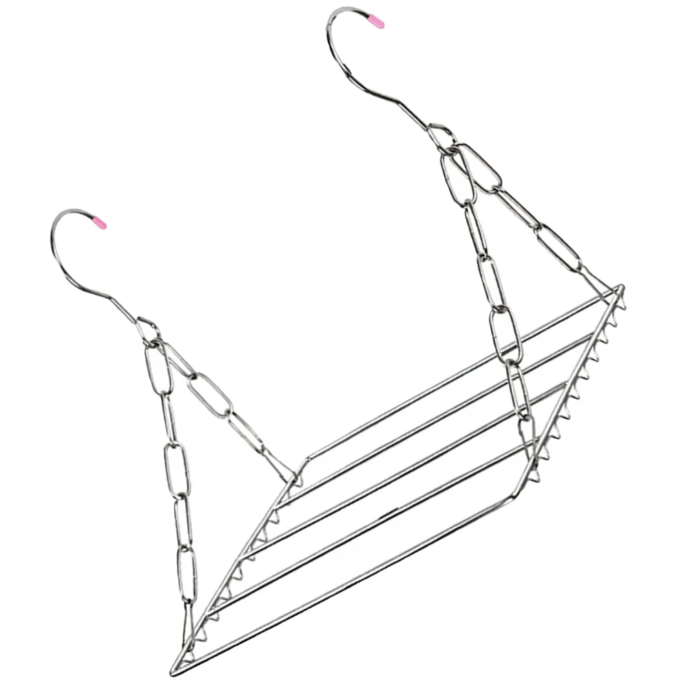 

Shoes Window Hanging Racks Balcony Stainless Steel Clothes Display Drying Rack