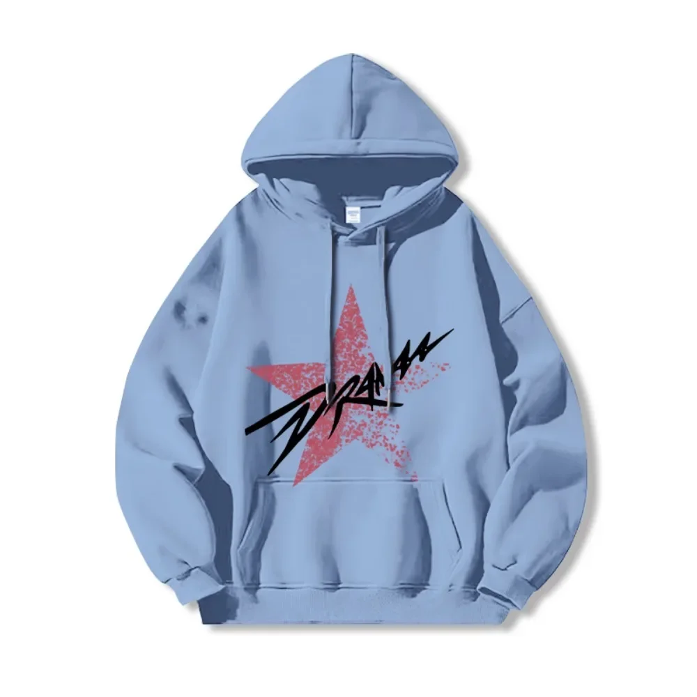Aespa Album Drama Peripheral Sweater Jacket Women Autumn Winter Singing The Same Style Trendy Brand Fan Support Clothes 3