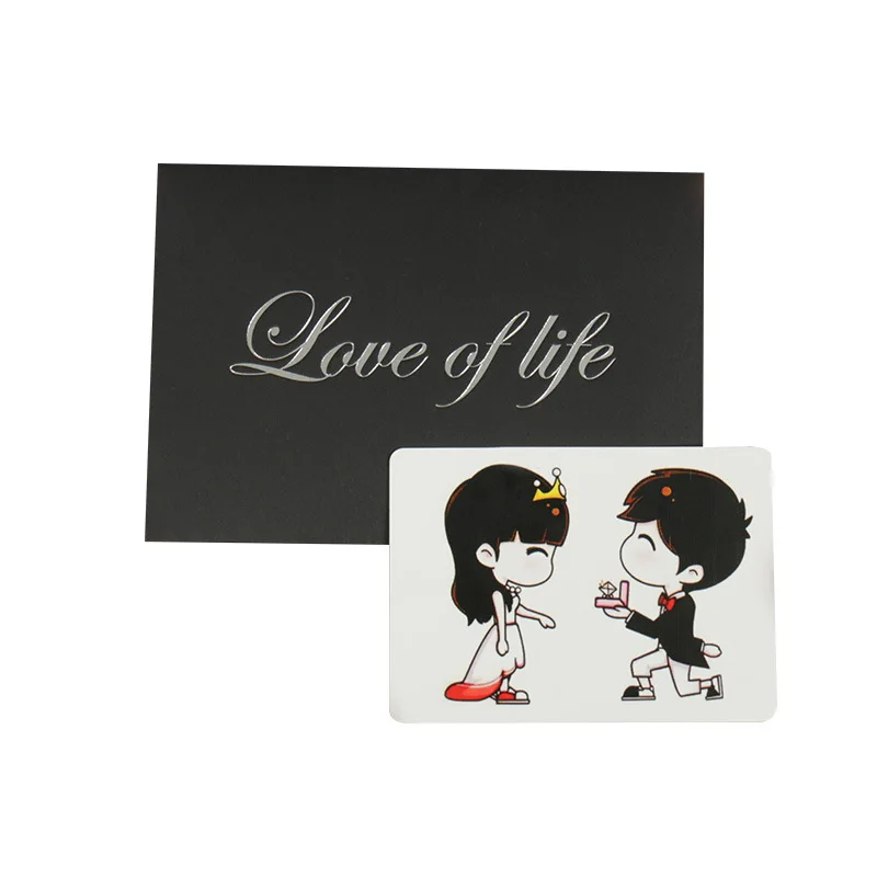 

Love Of Life Magic Tircks Marriage Proposal Magic Props Magic Trick Gimmick Props Close Up Magie Street Mentalism Magia Toys