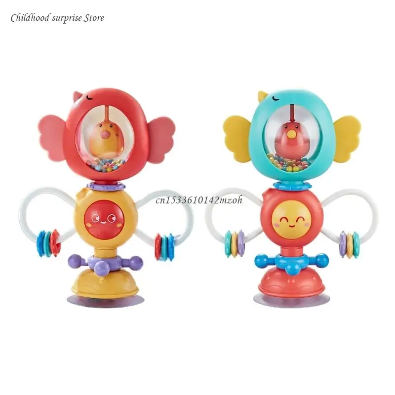 

Baby Teething Toy Baby Stroller Grip Rattle High Chair Mount Educational Toy Dropship