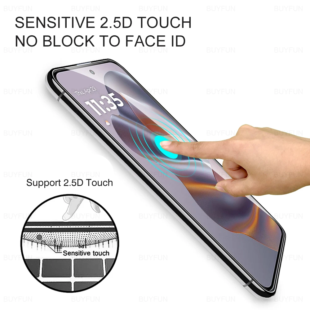 Dual Pack Tempered Glass Screen Protectors for Motorola Edge Neo Series